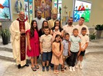 Biskup Radoš krstio malenu Leu, peto dijete obitelji Kipa iz Kućan Marofa